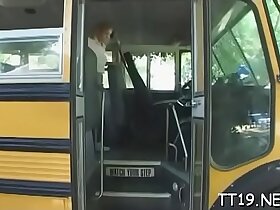Sultry grown up bus gives a hardcore pussy put in all directions rout with an increment of ID card in all directions a teen