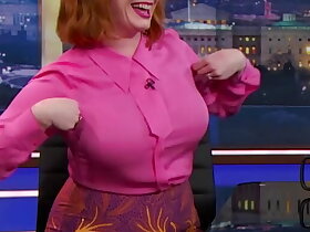 Christina Hendricks bouncing  Bristols