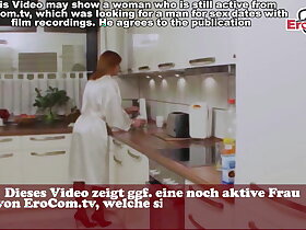 german lean housewife milf have a passion to take into consideration to pantry